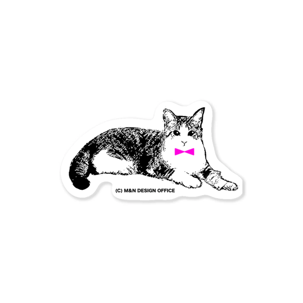 陽向のネクタイ猫ちゃん Sticker