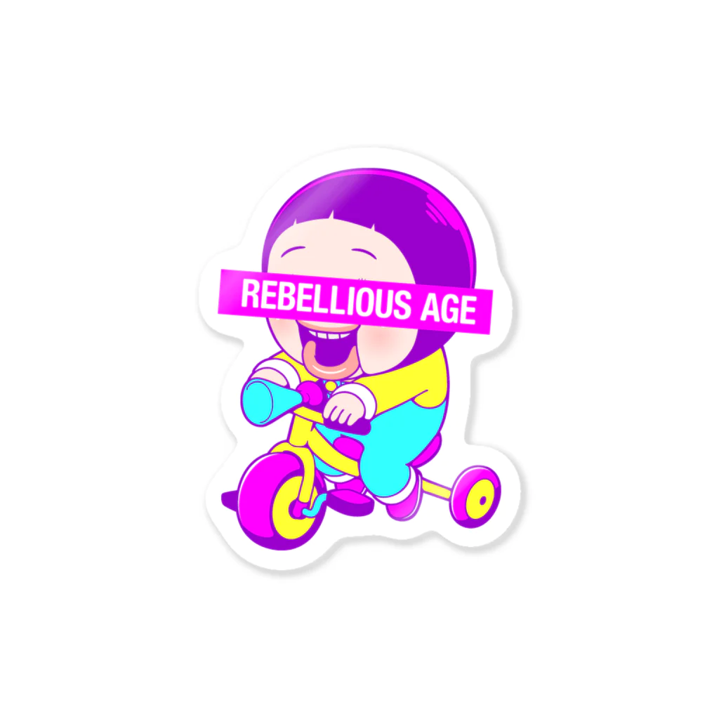 AKIRAMBOWのしょーちゃん 三輪車 / SHO-CHAN TRICYCLE  Sticker