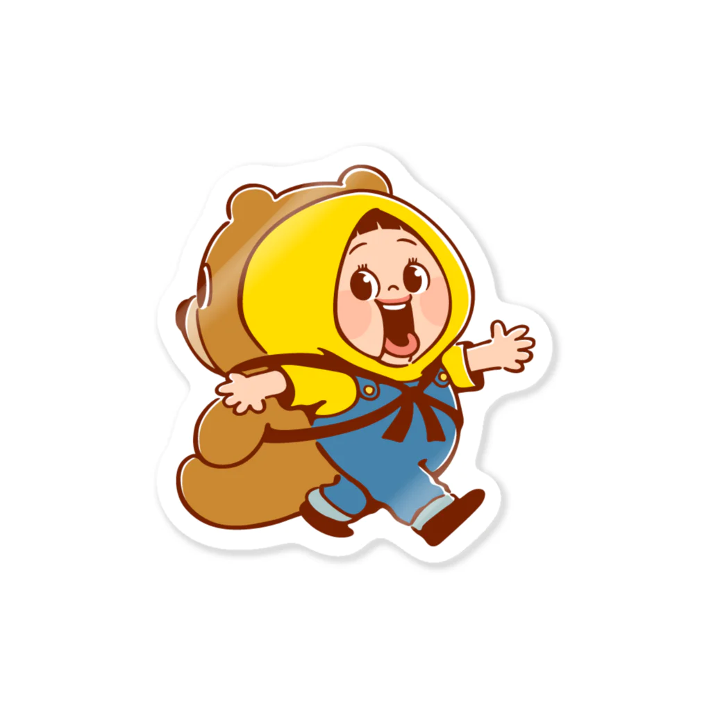 AKIRAMBOWのしょーちゃんずきんちゃん / SHO-CHAN HOODY Sticker