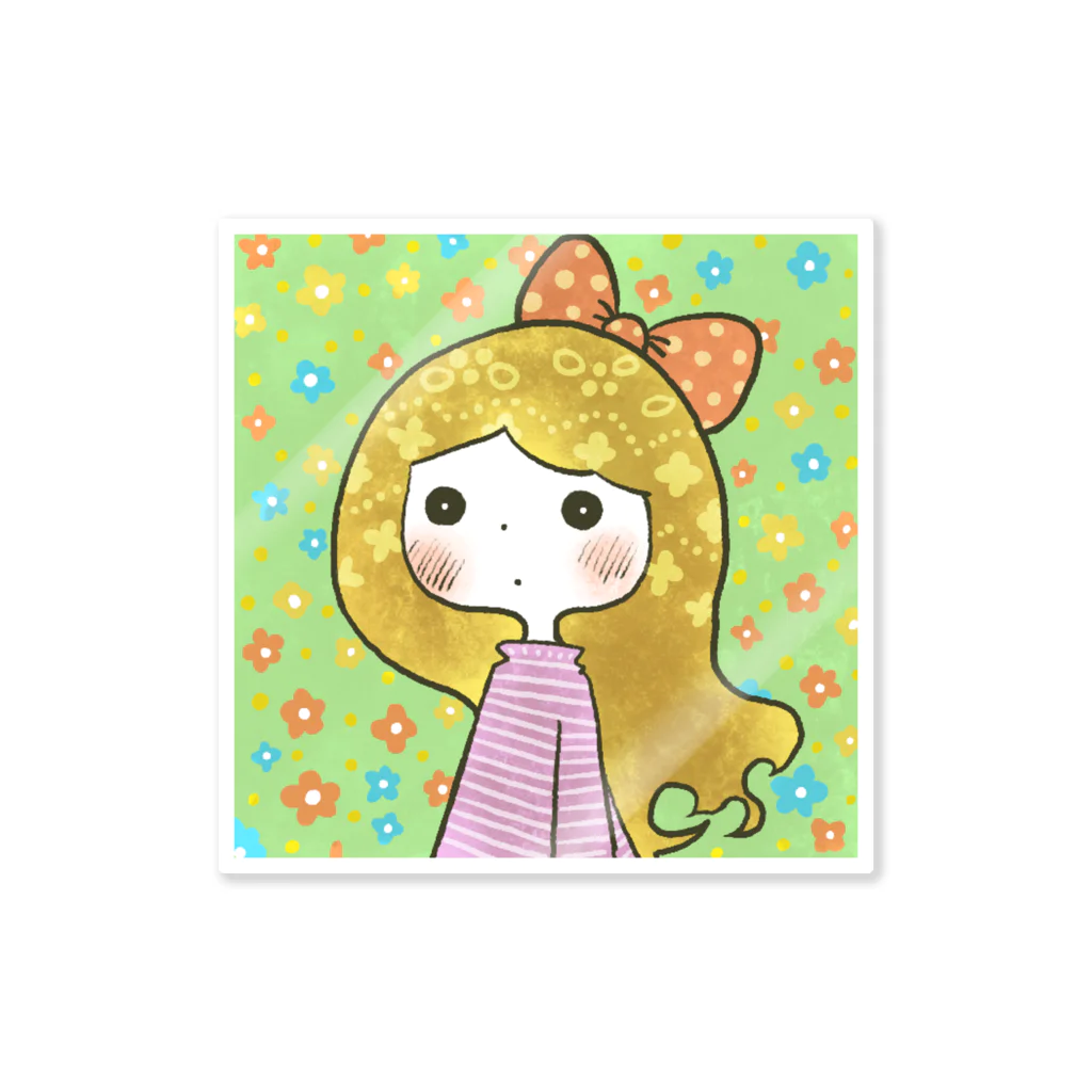 cute cute girls collectionのcute cute girl item 006 Sticker