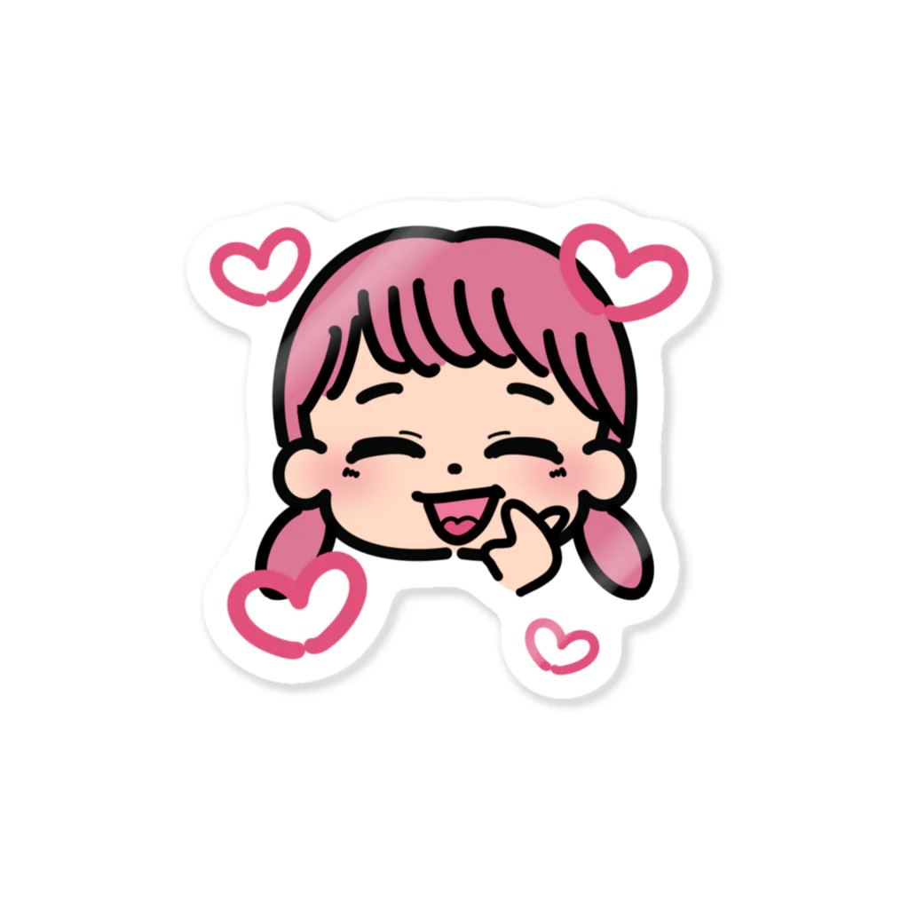 charm_ﾁｬｰﾑのキュートちゃん Sticker