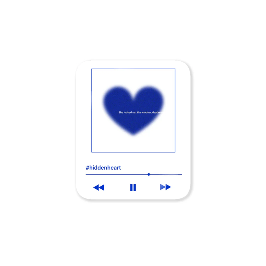 hidden heart の#hiddenheart music Sticker