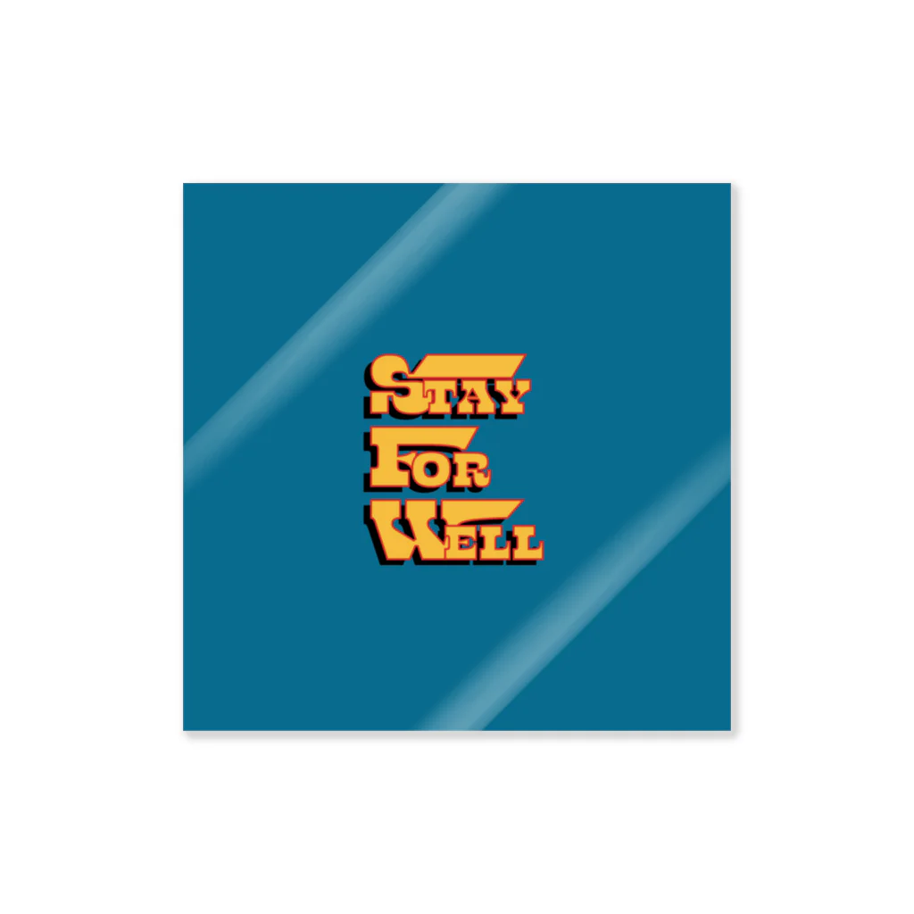 STAY FOR WELL®️のS.F.W Sticker