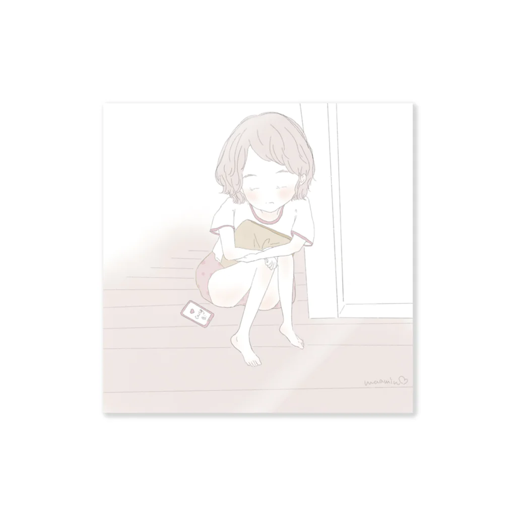 かわの まさみのおやすみ ちゃん Sticker