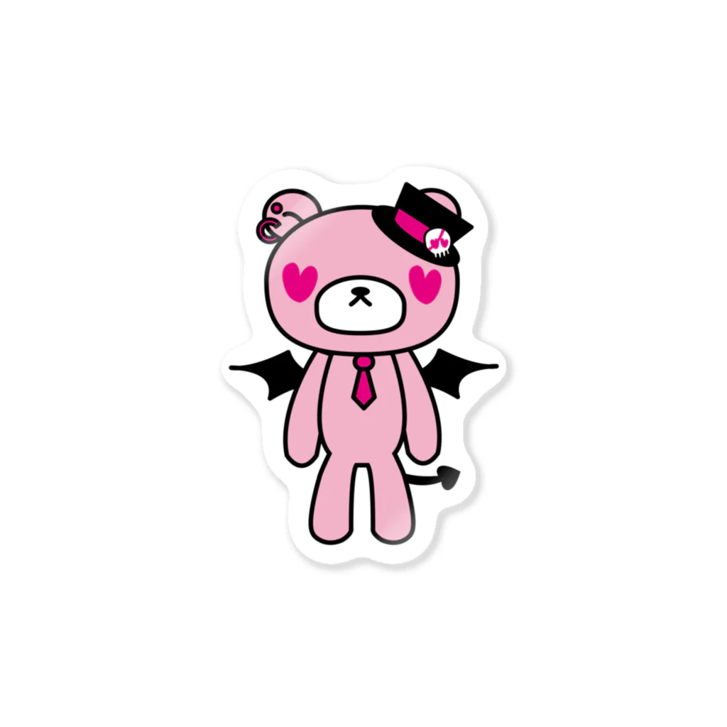 sabotenro9のpiNk bEaR Sticker