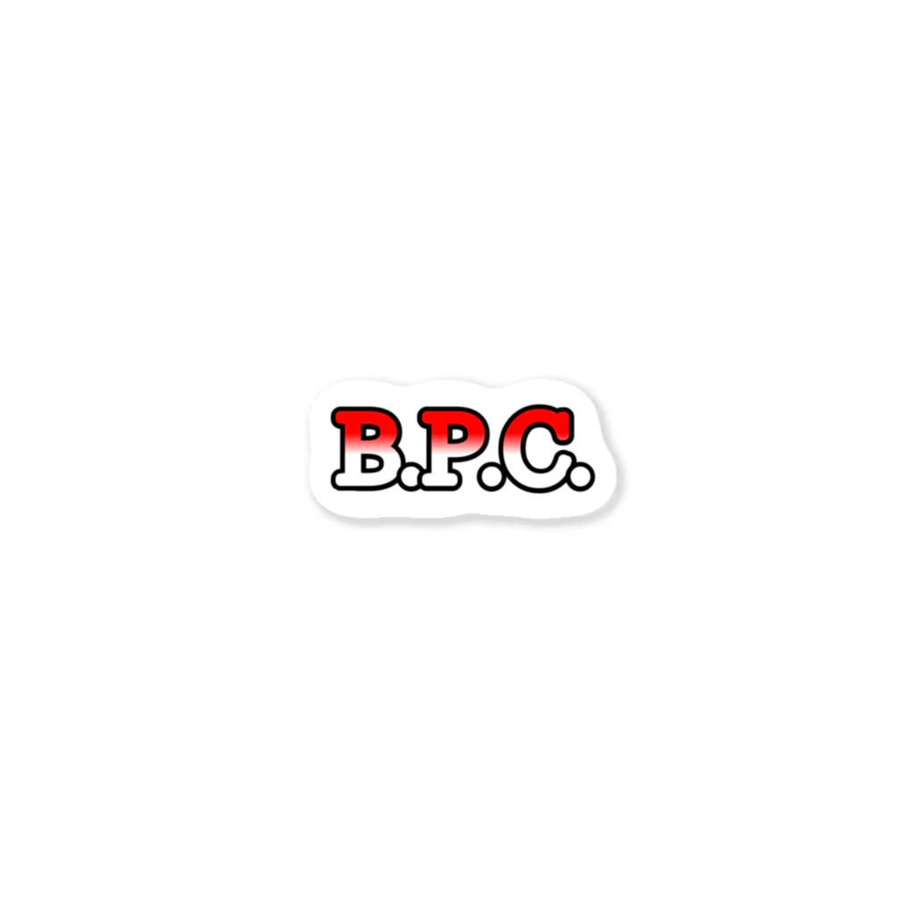 B.P.CのB.P.Cシンプルロゴ Sticker