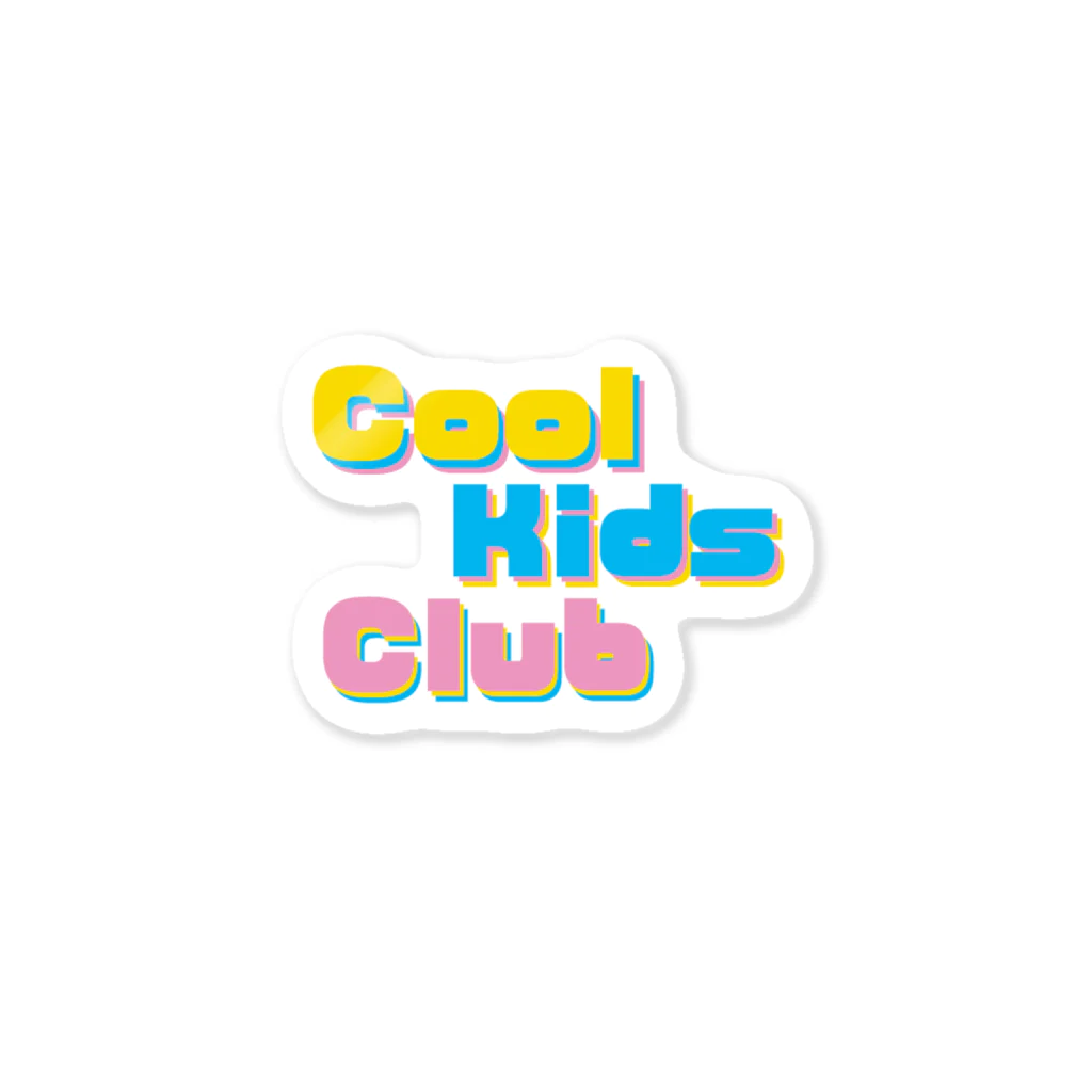 a___m___b___e___rのCool Kids Club ステッカー