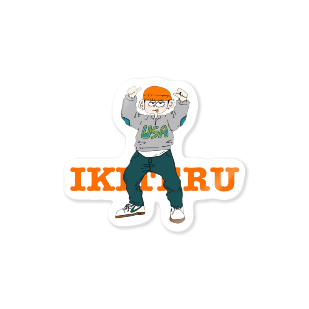 もえのIKITERU Sticker