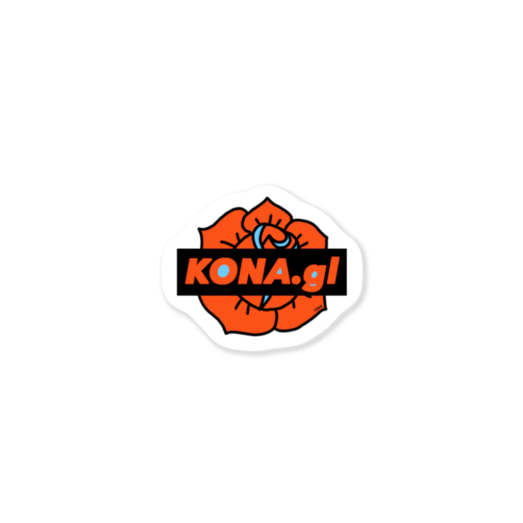 KONA.glのKONA.glロゴ Sticker