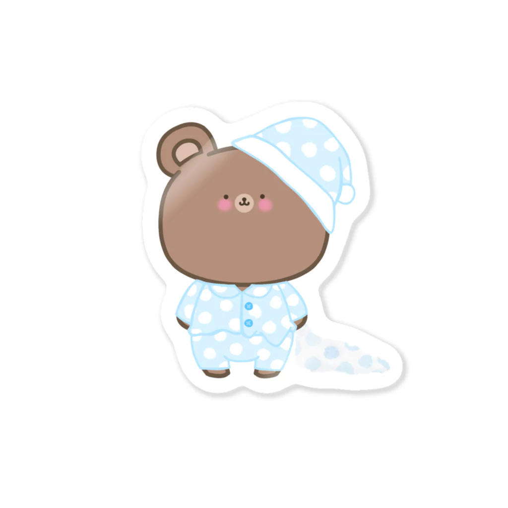 8AZARASI8のおやすみくまくん Sticker