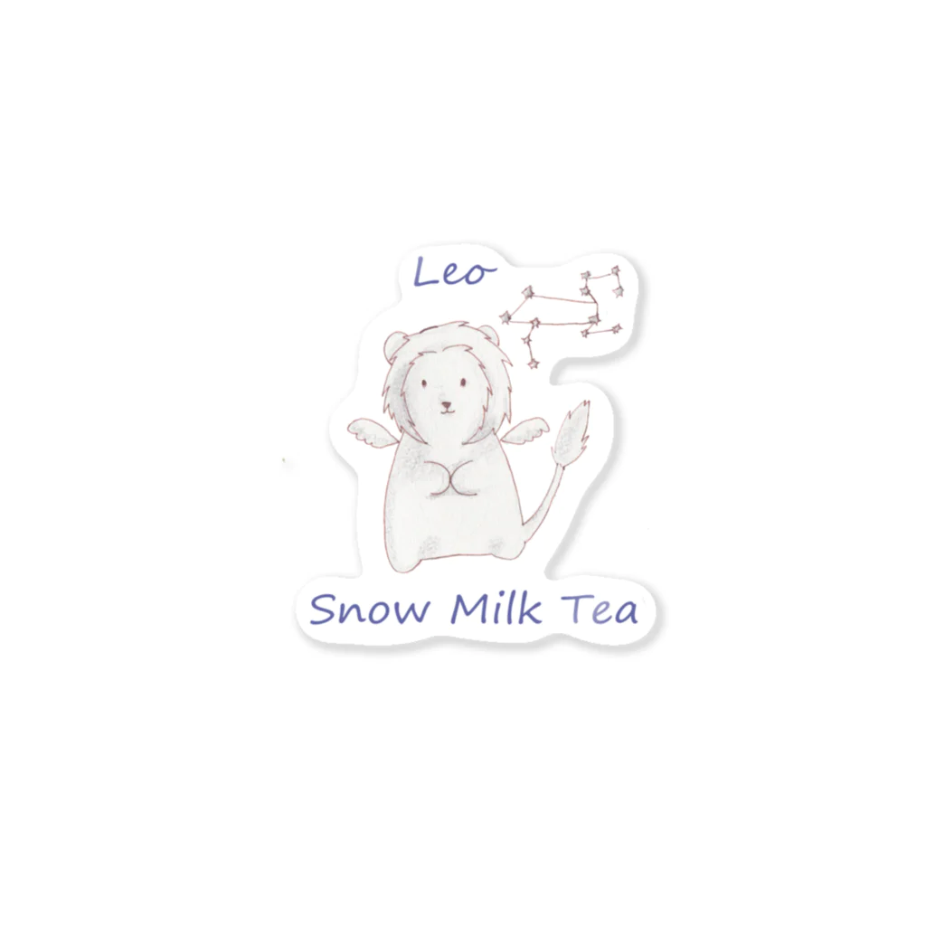 Snow Milk Tea☃️のLeoのグッズ Sticker