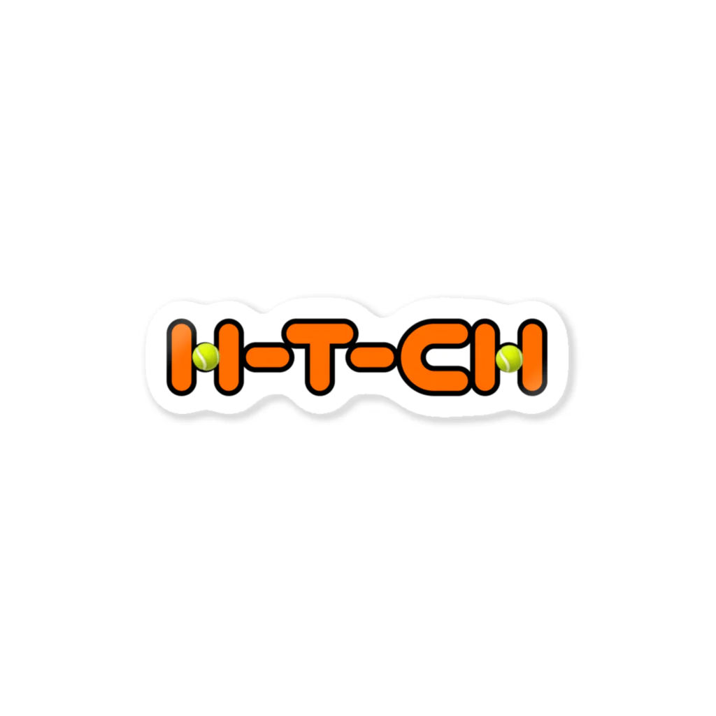 0円YouTuber ひろみっちゃんテニスch official shopのH-T-CH-OG ステッカー