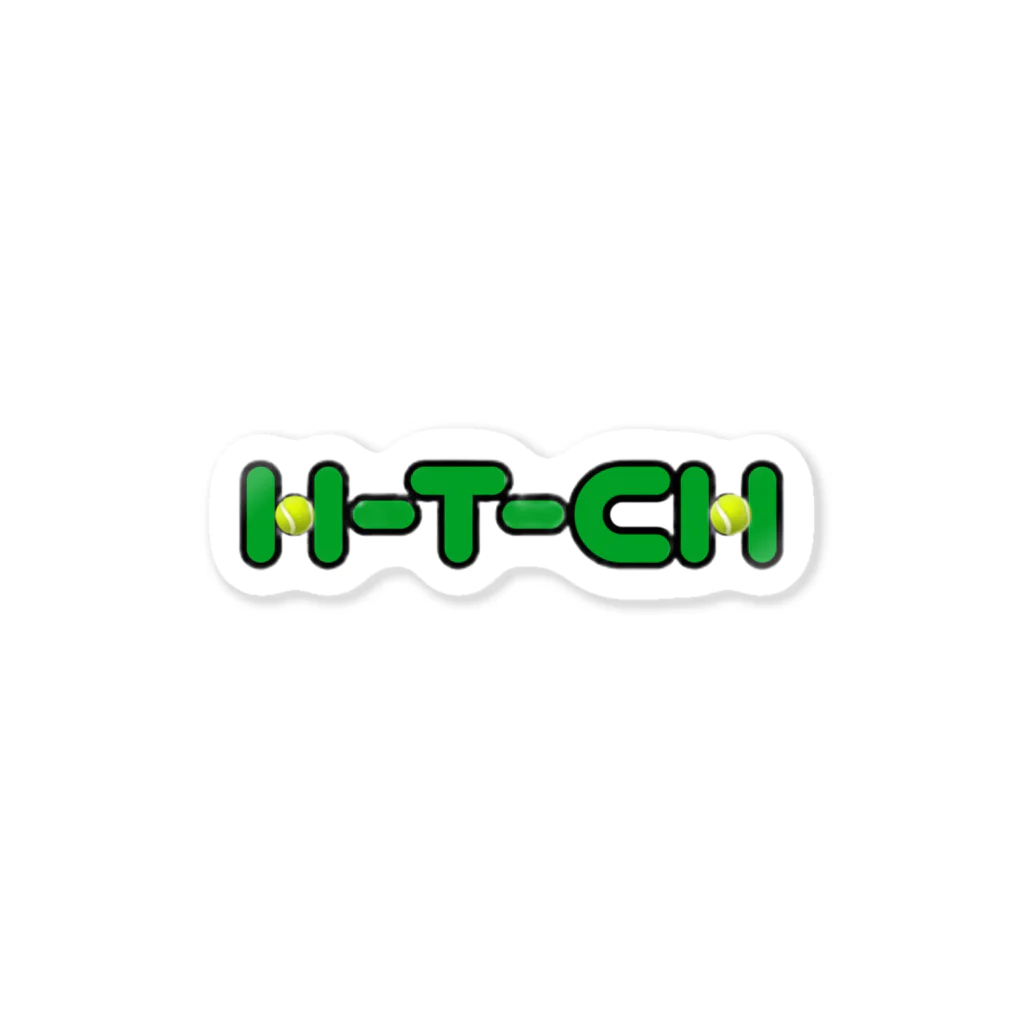 0円YouTuber ひろみっちゃんテニスch official shopのH-T-CH-GReeen ステッカー