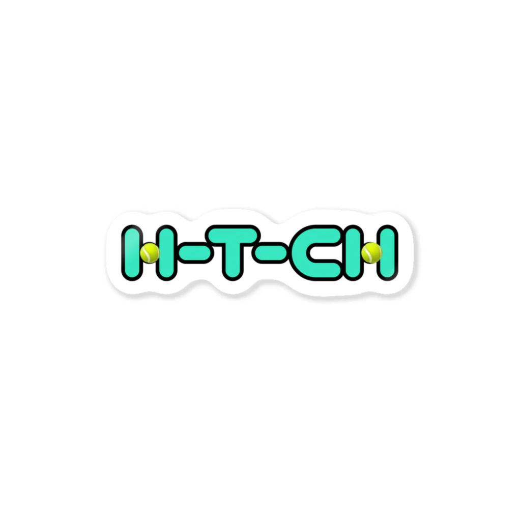 0円YouTuber ひろみっちゃんテニスch official shopのH-T-CH-skyBR Sticker