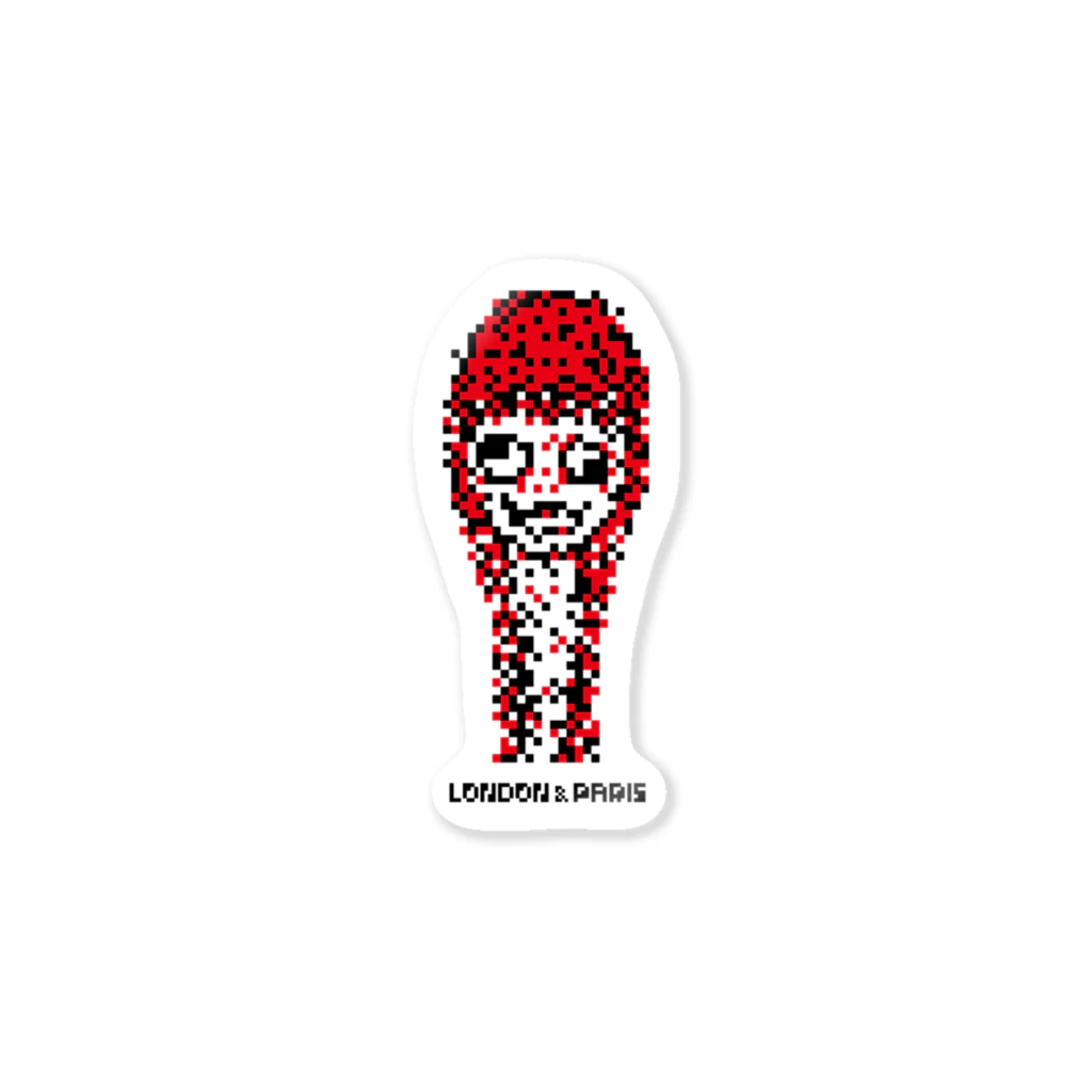 JIUKOのLONPARI 8BITS 「YUUUUKO」 Sticker