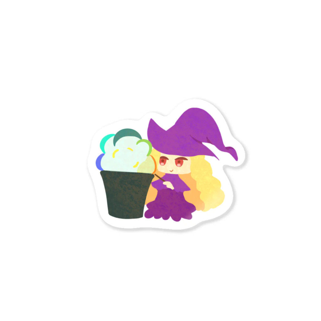 MIlle Feuille(ミルフィーユ) 雑貨店の魔女 Sticker