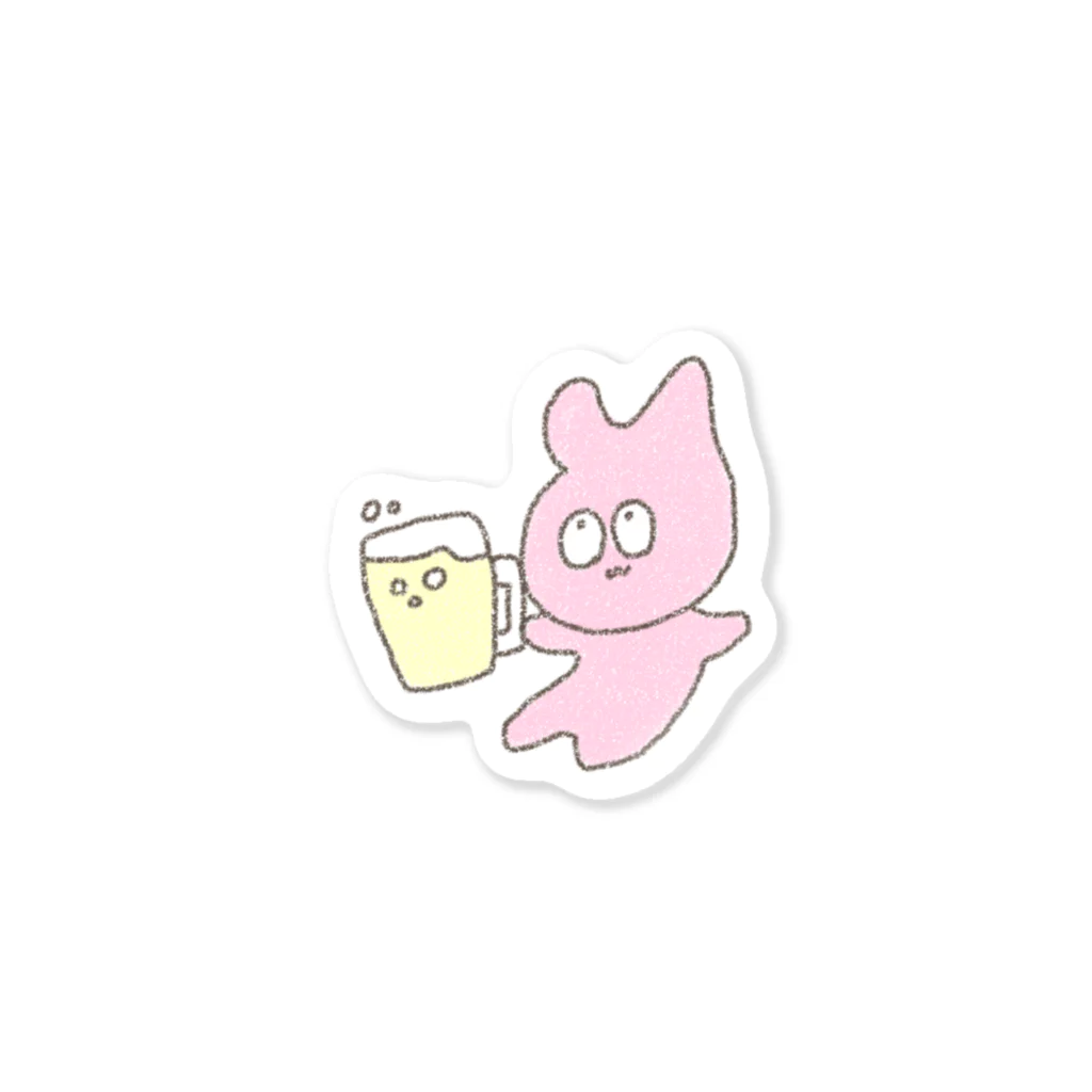 あいりのうさんさんと酒 Sticker