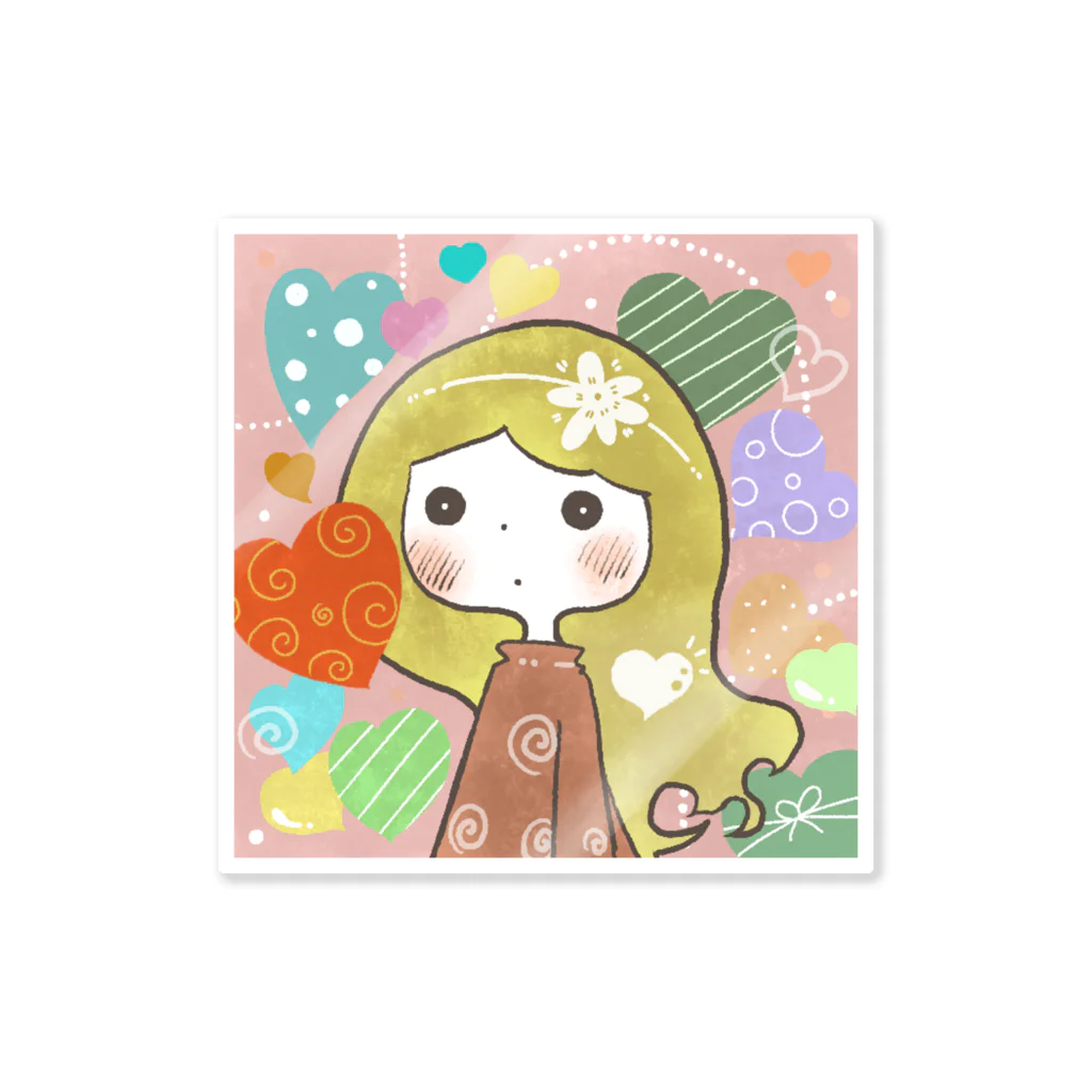 cute cute girls collectionのcute cute girl item 021 Sticker