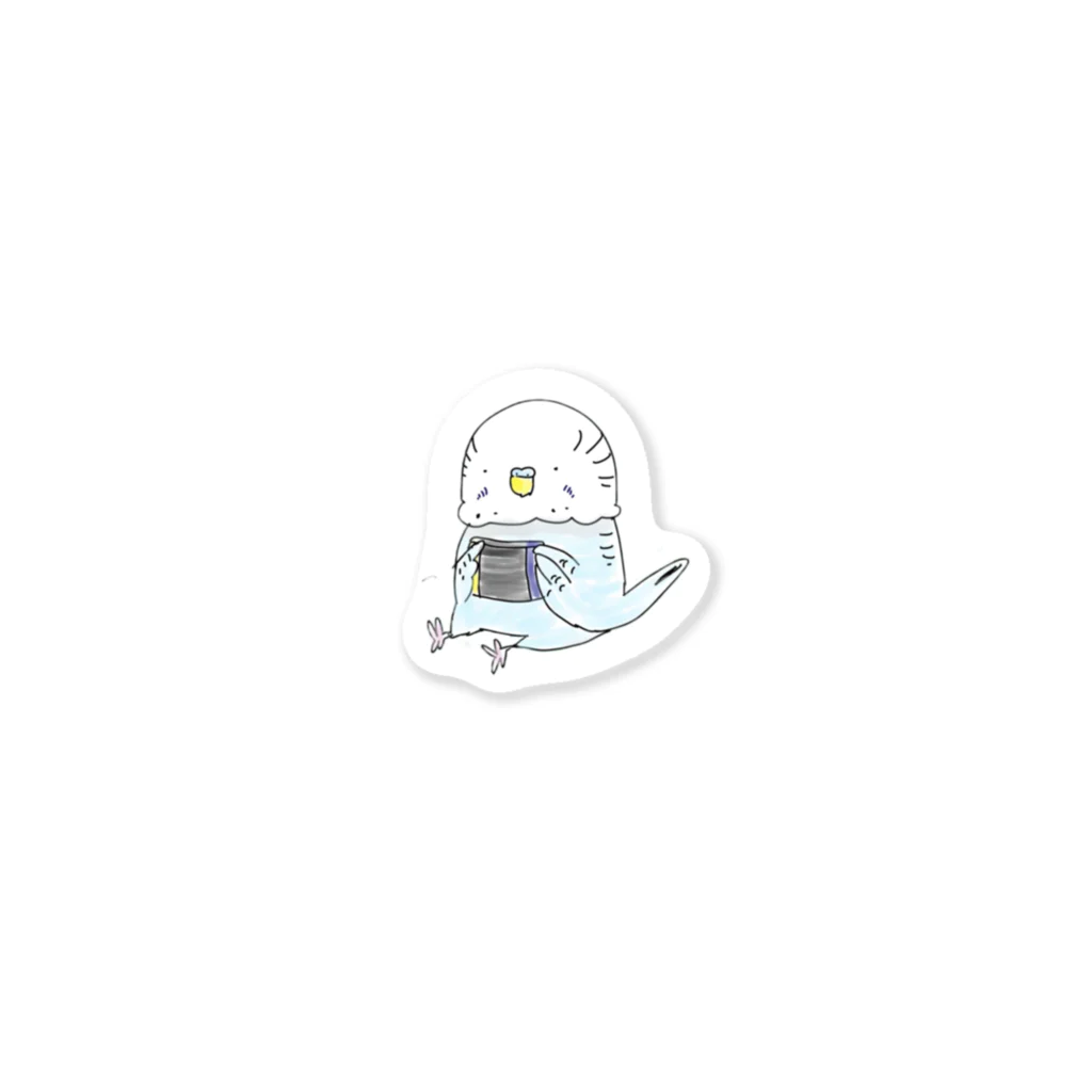 セキセイインコのアルとテンのセキセイインコのアルとテン Sticker