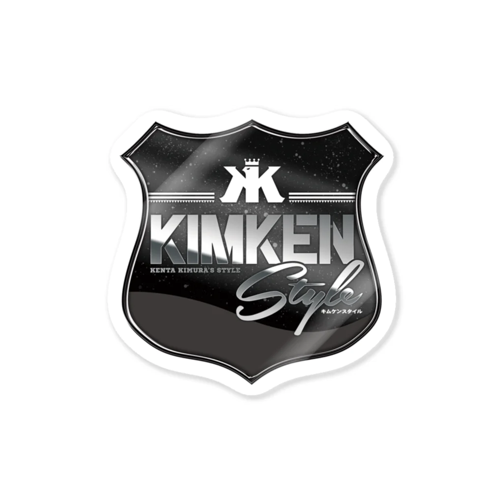 LureNews.TV ＆ VishのKIMKEN Styleロゴ　エンブレム Sticker