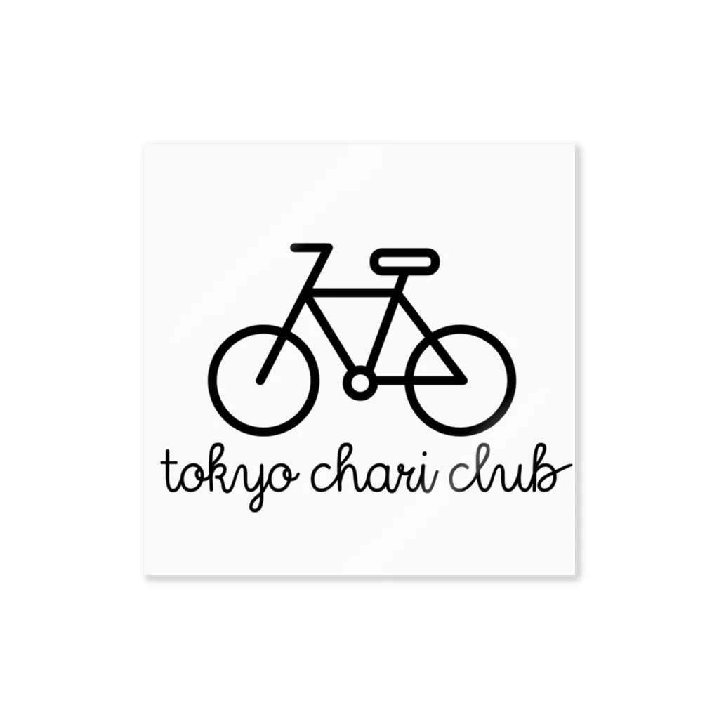 jmatchのtokyo chari club ステッカー