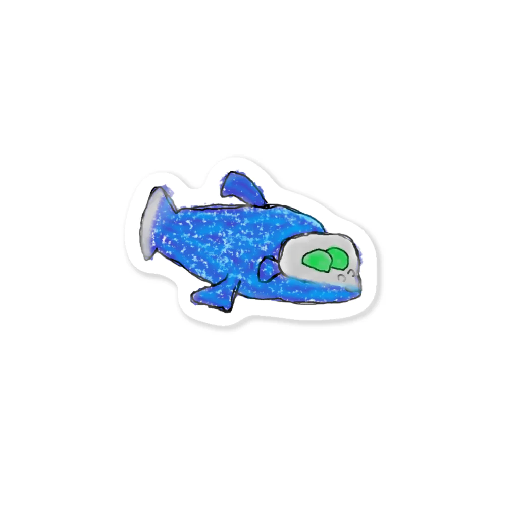 Deep-sea fragmentのでめにぎす Sticker