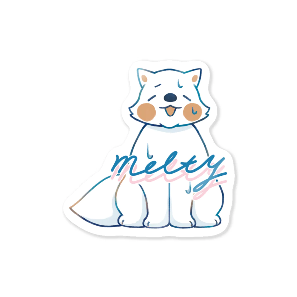 じゃがバターのきつね Sticker