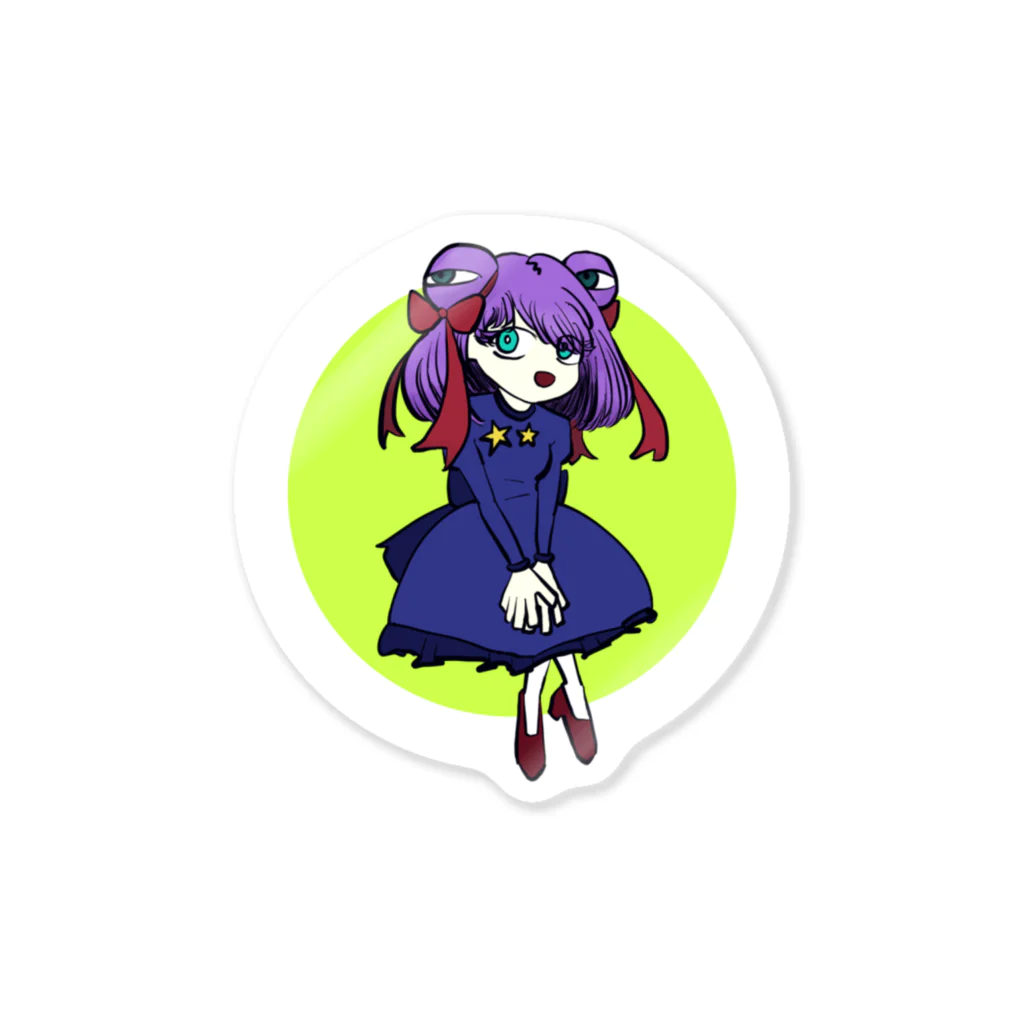 幻覚の宇宙からきた娘 Sticker