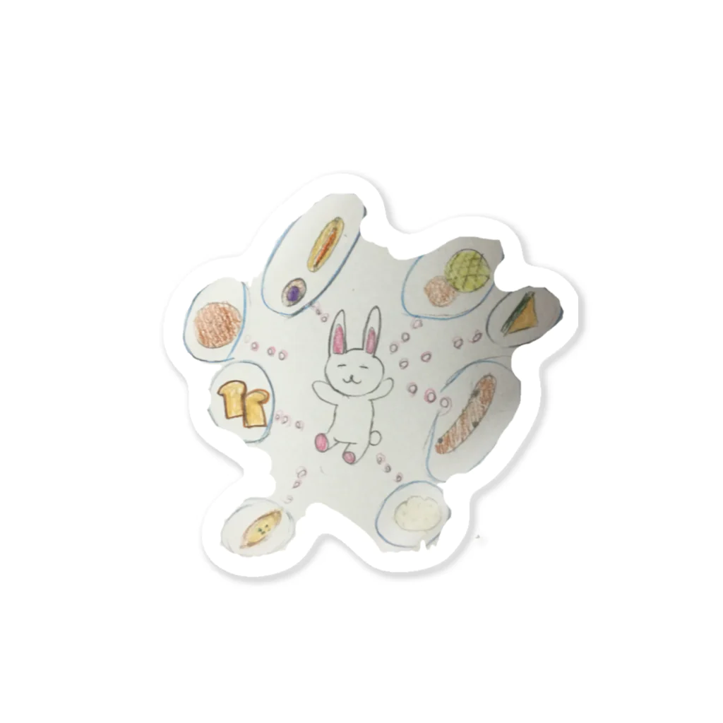 マカロン  ニャーの夢の中 Sticker