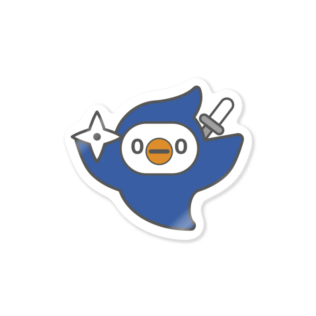 (\( ⁰⊖⁰)/) esaのﾄﾘﾆﾝｼﾞｬ Sticker