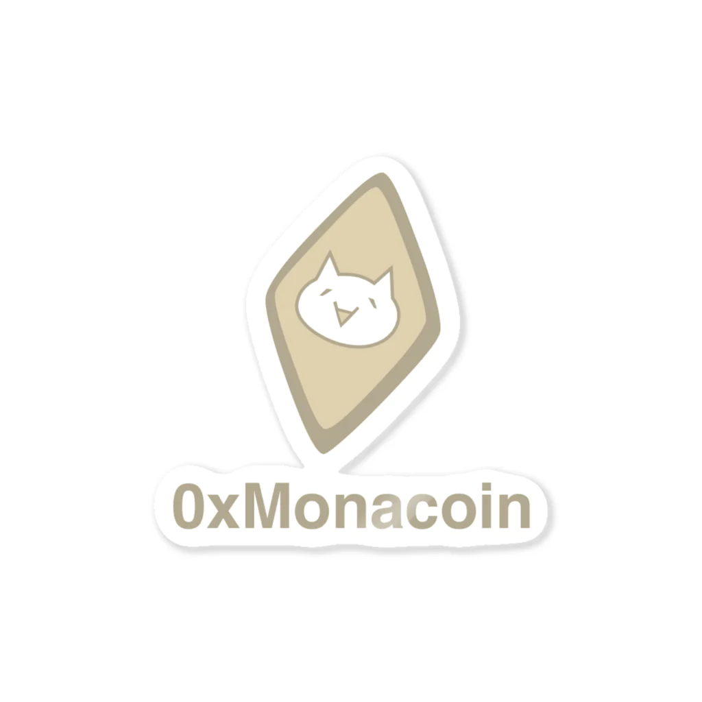 0xmonacoinの0xMonacoinステッカー02 ステッカー