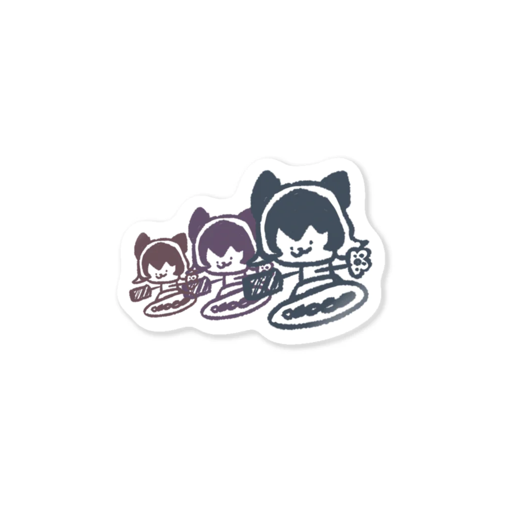 まにょちるのキャタピラまにょちる Sticker