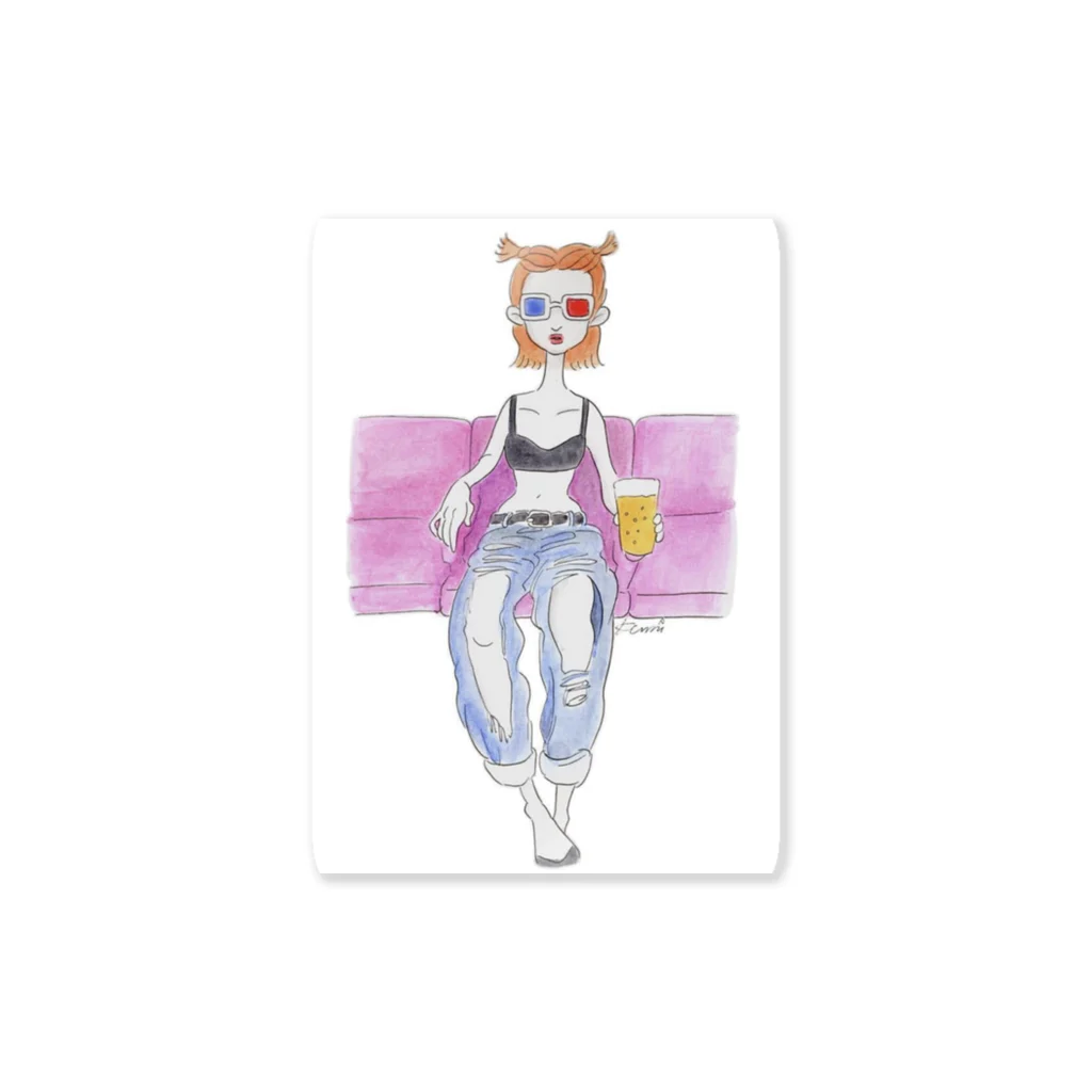 と が ゆ りのう Sticker