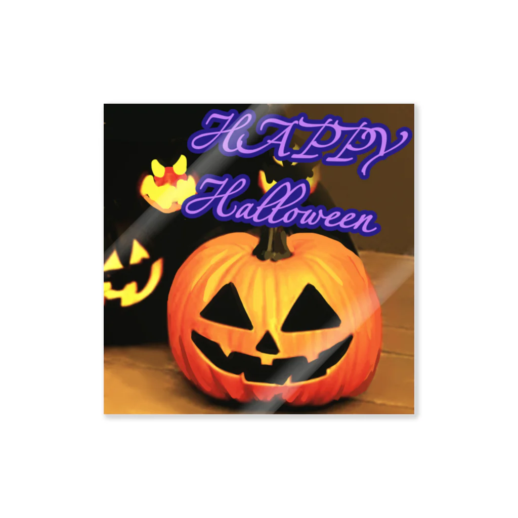 ガシャジャングルの HAPPY HALLOWEEN (ハッピー ハロウィン) Sticker