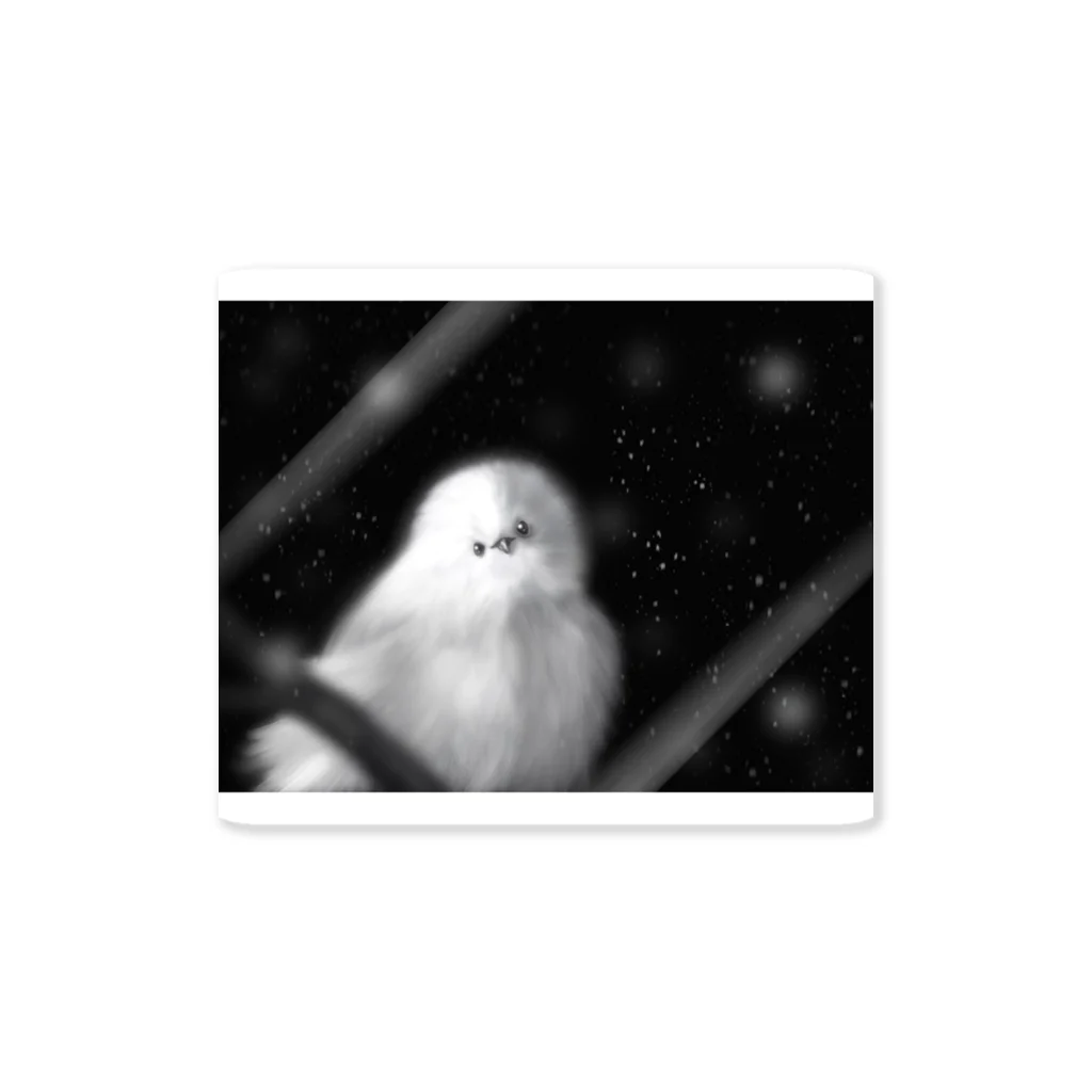 dejavu artsのa snow bird Sticker