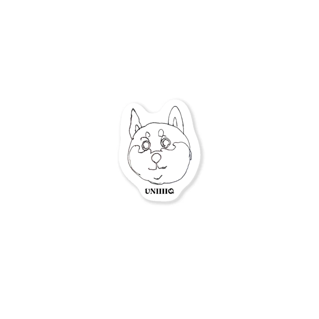 UNIIIIQ / ユニィクのSHIBA-sticker② ステッカー