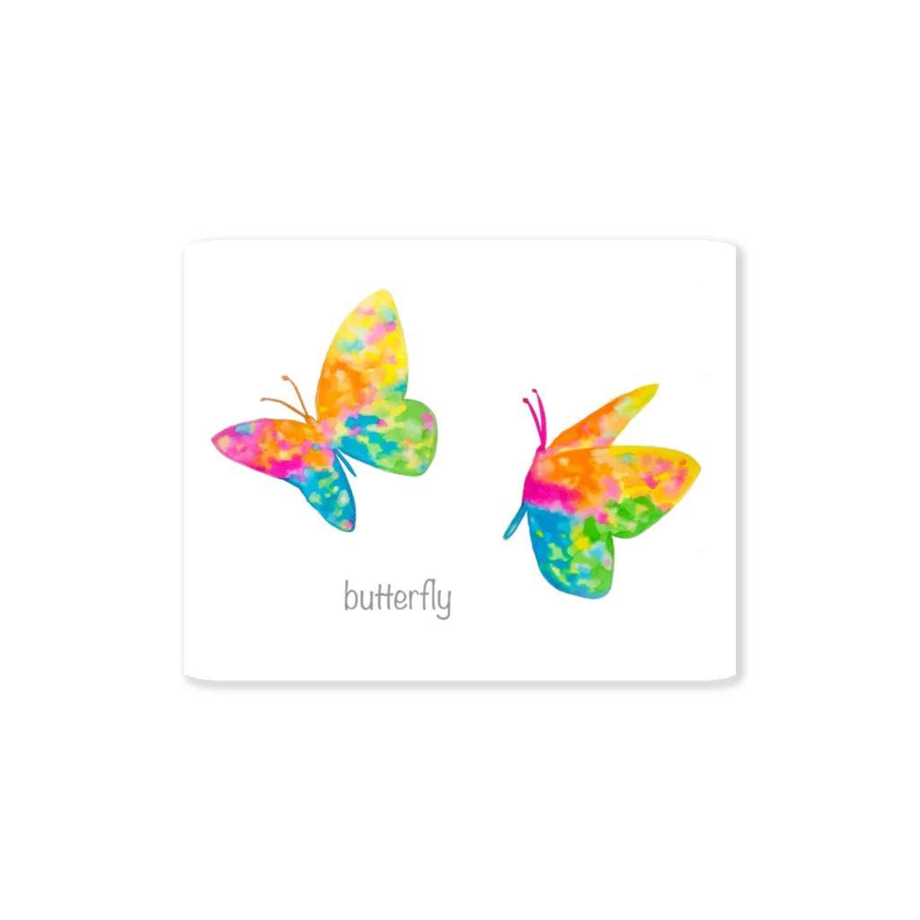 miraiの夢見るショップのbutterfly Sticker