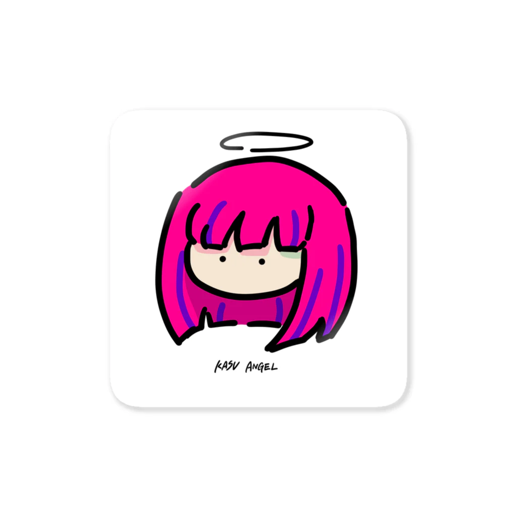 Suzupsy Underground Gallery のKASU ANGEL Sticker