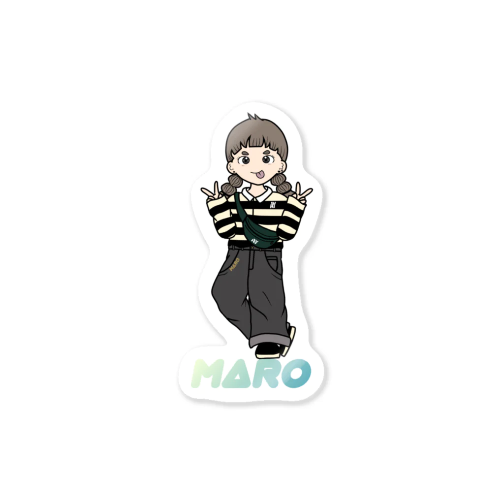 AY/girlのマロちゃん Sticker