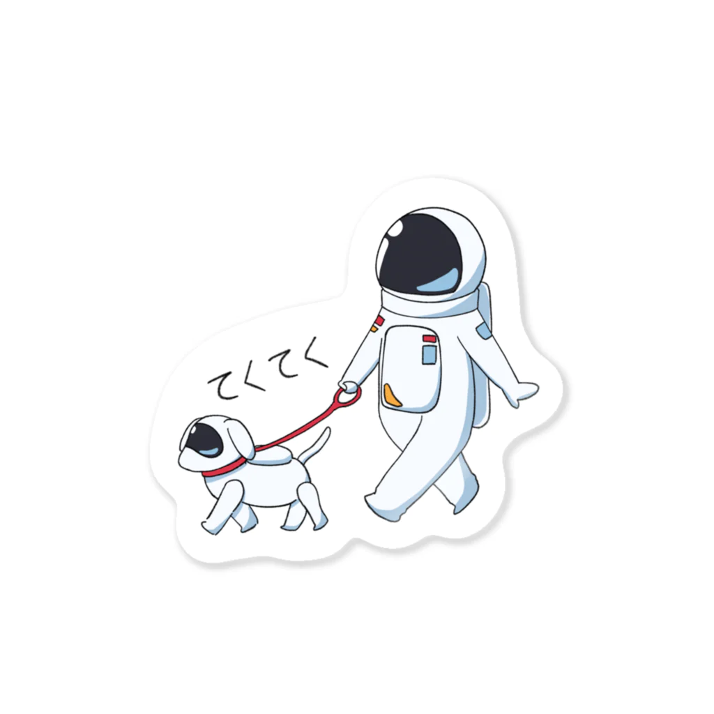 EXCEED_ZAKKAのおさんぽ宇宙くん Sticker