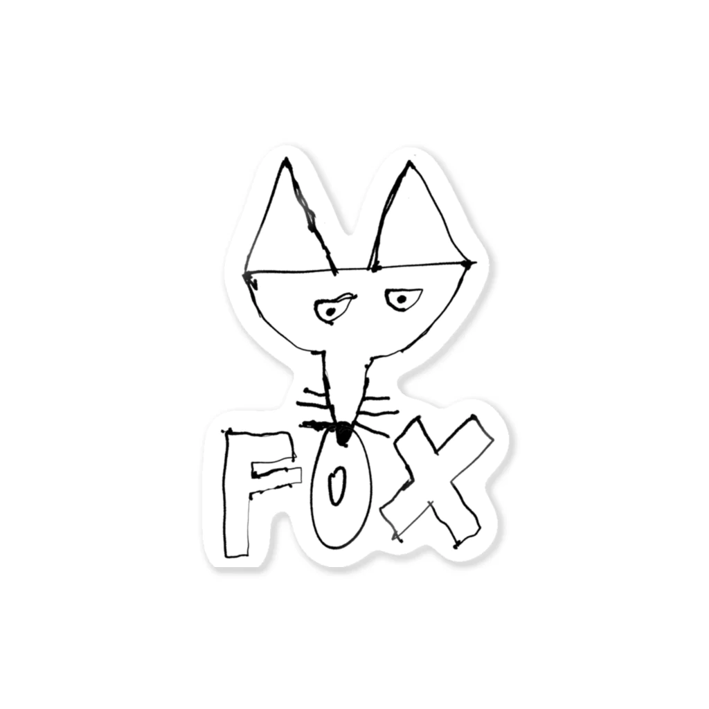 Hito's shopのFOX ステッカー