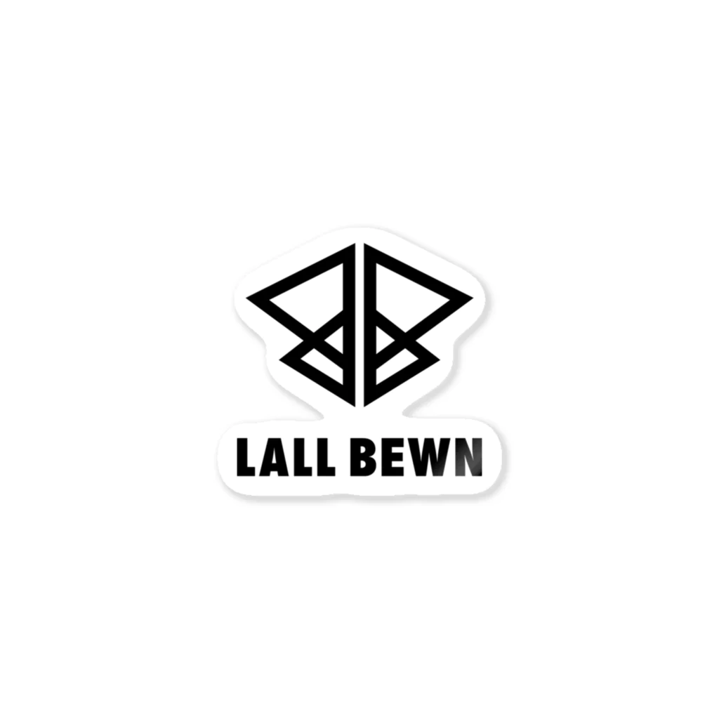 LALLBEWNのステッカー Sticker