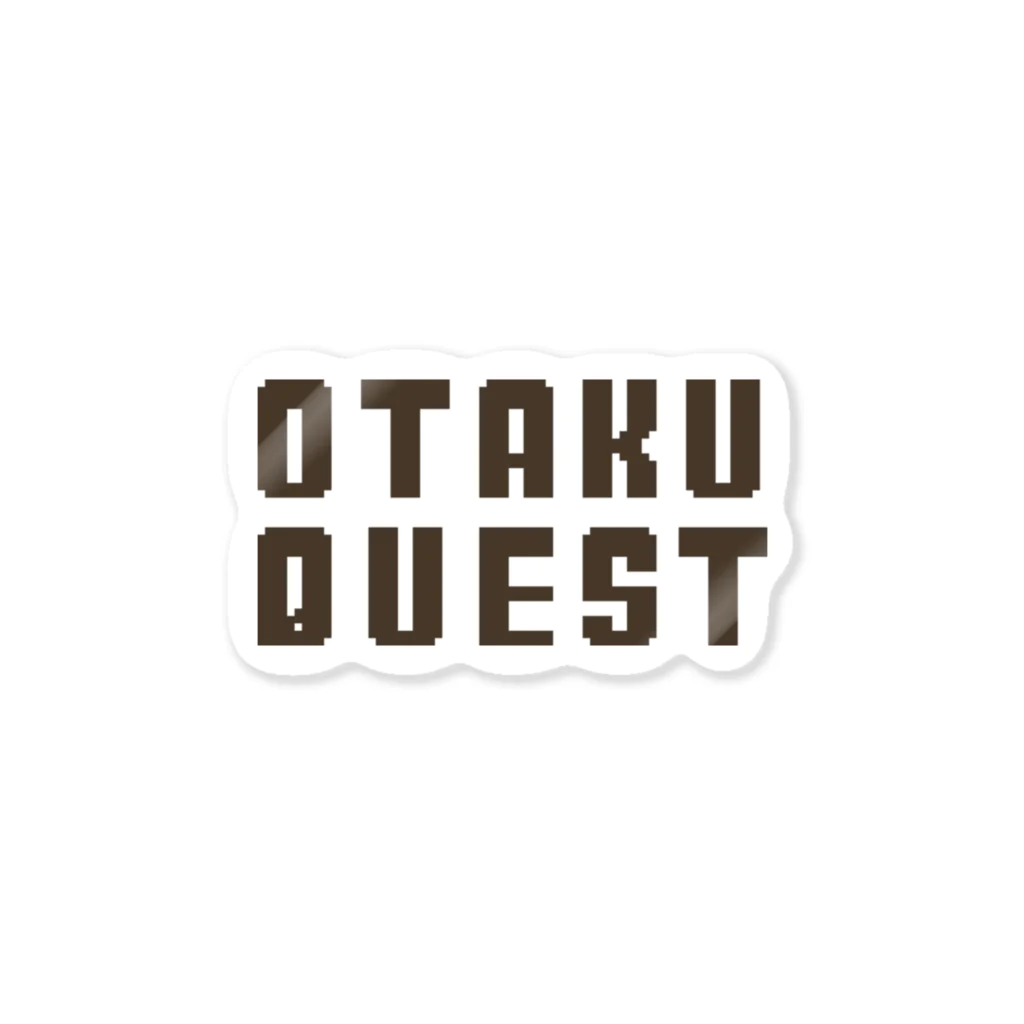 きいろビスケット オンラインストアのOTAKU QUEST ロゴ ステッカー