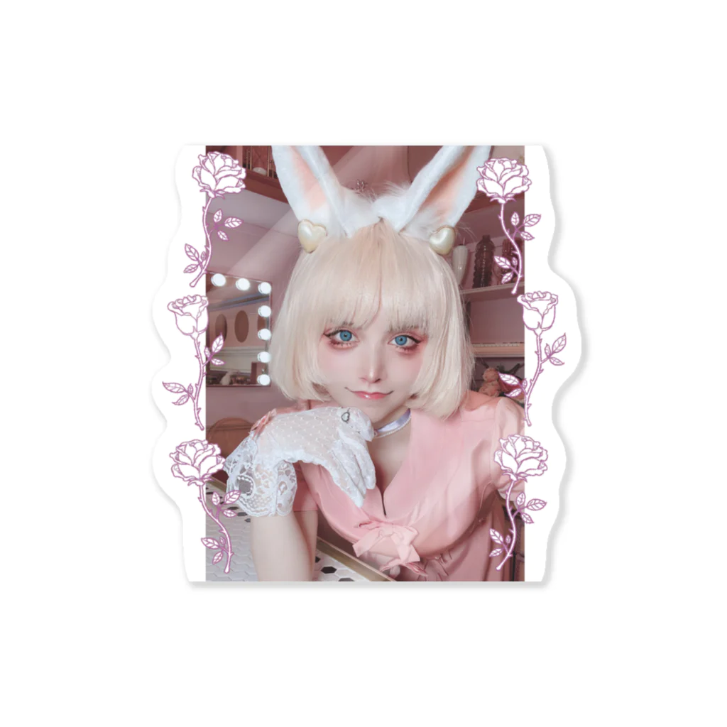 OMEME🪬のLady rabbit ステッカー