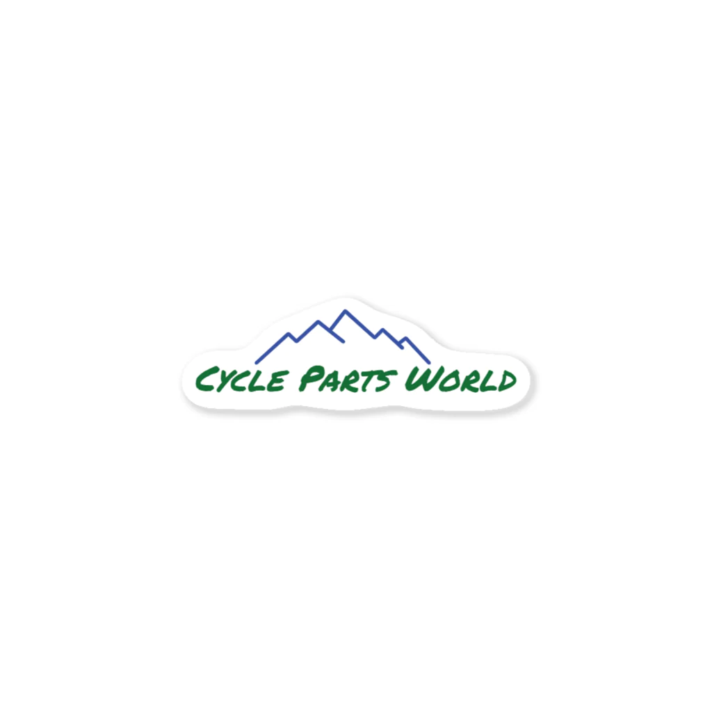 沖縄114期 比嘉真梨代 後援会のcycle parts world コラボ Sticker