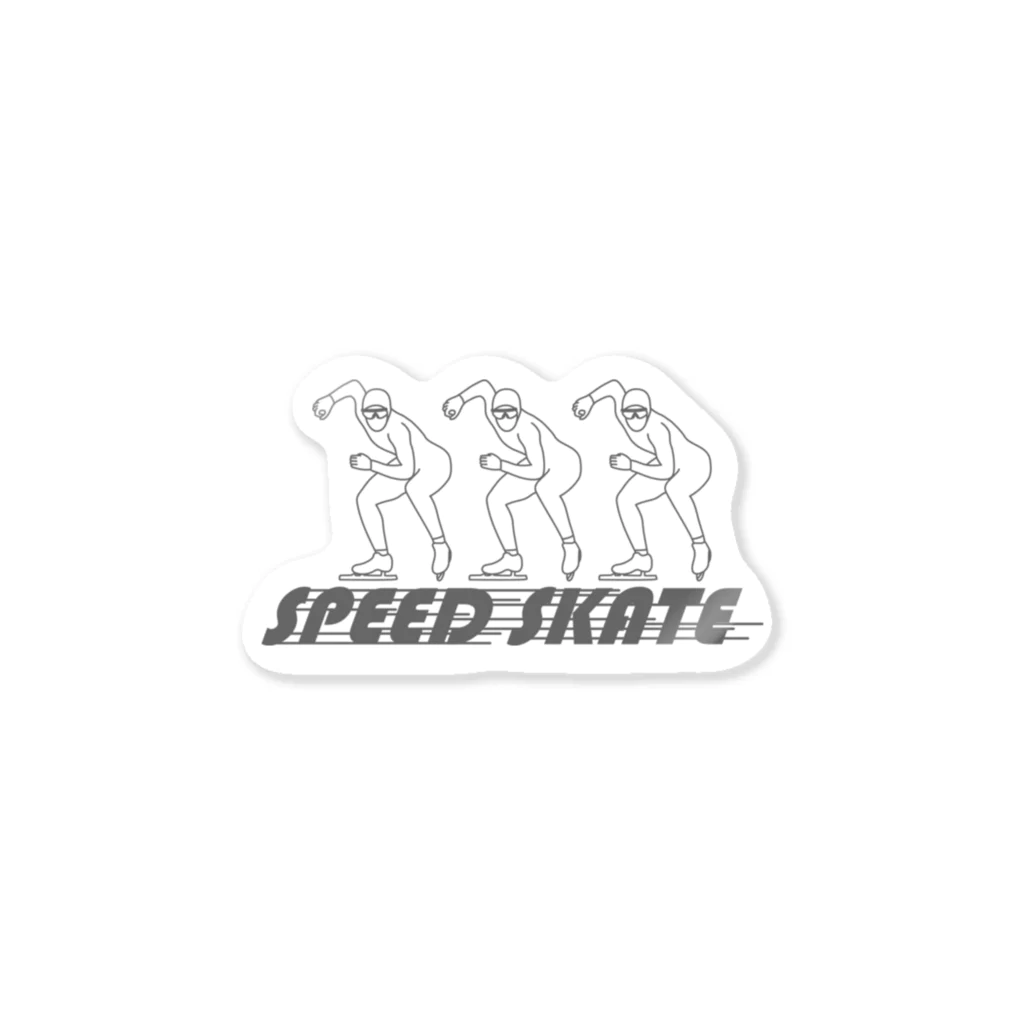 Atco.のスピードスケート Sticker