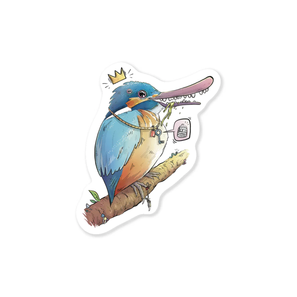 Fontaののぶ鳥 Sticker