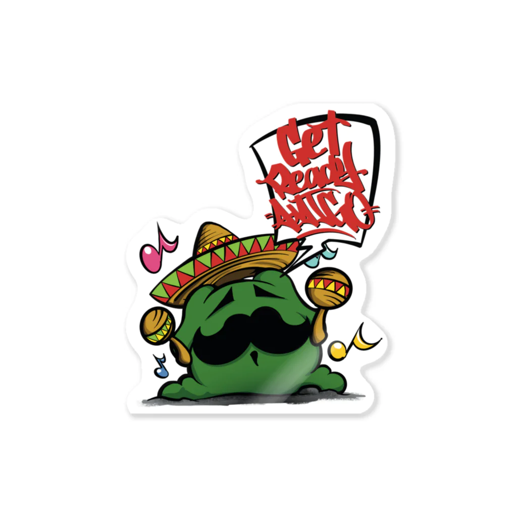 CUE8_shop_dayoの9chan-mexican Sticker