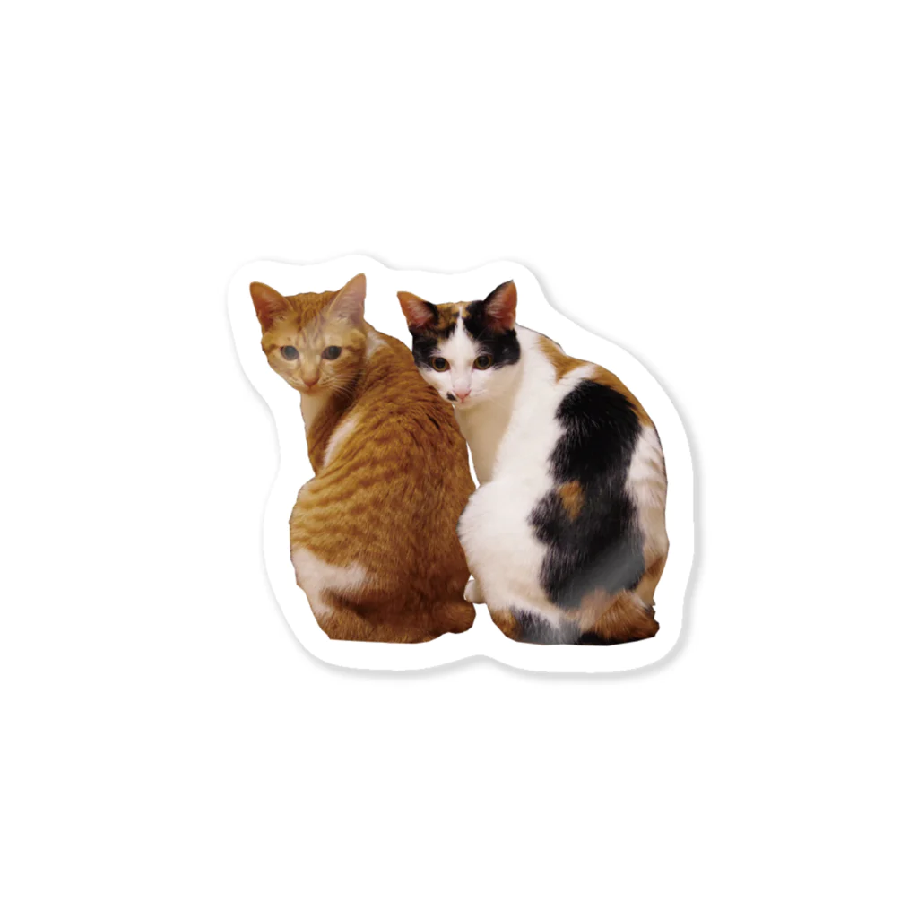 yoshielmerのねこ姉妹 Sticker