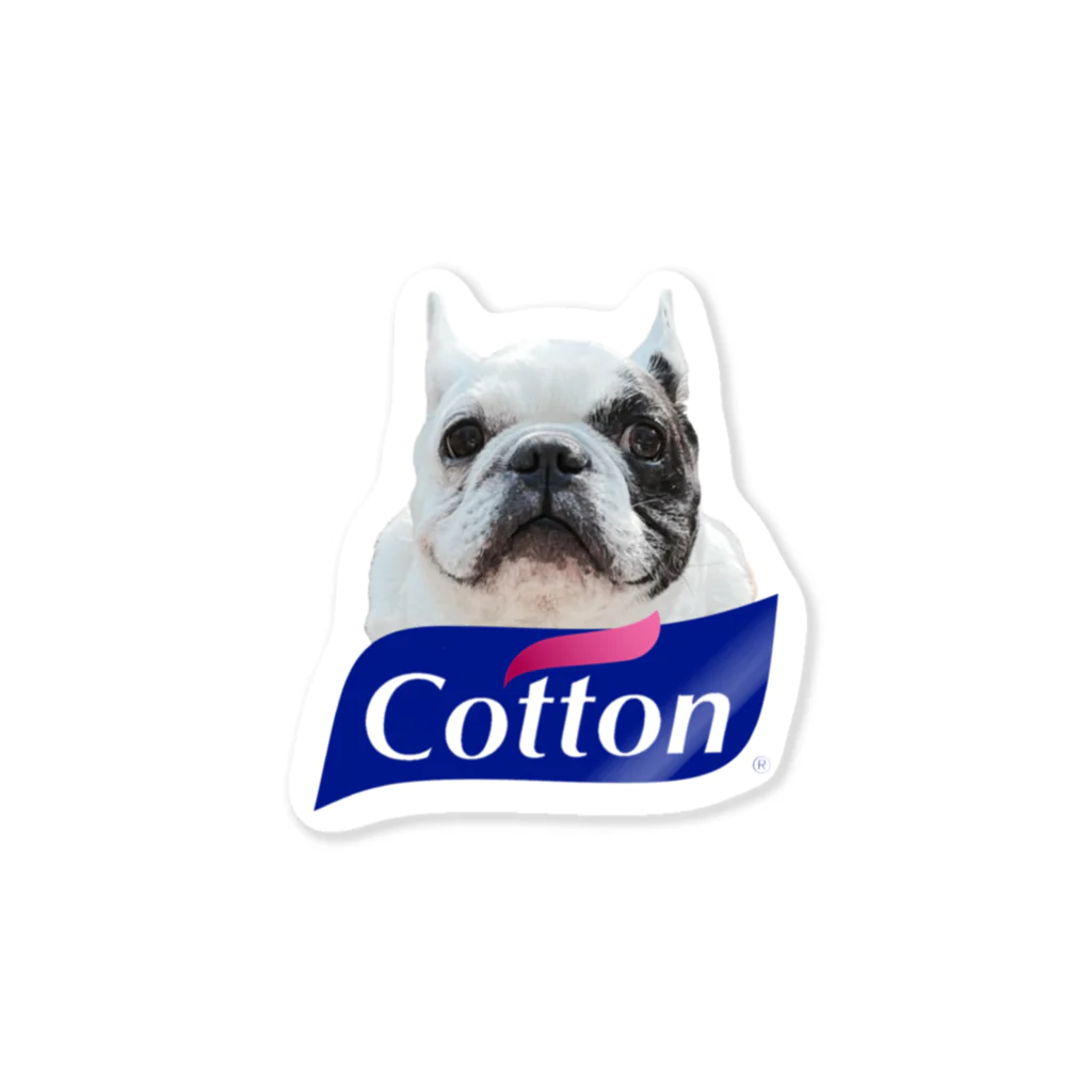 愛犬 コットンのcottonsa Sticker